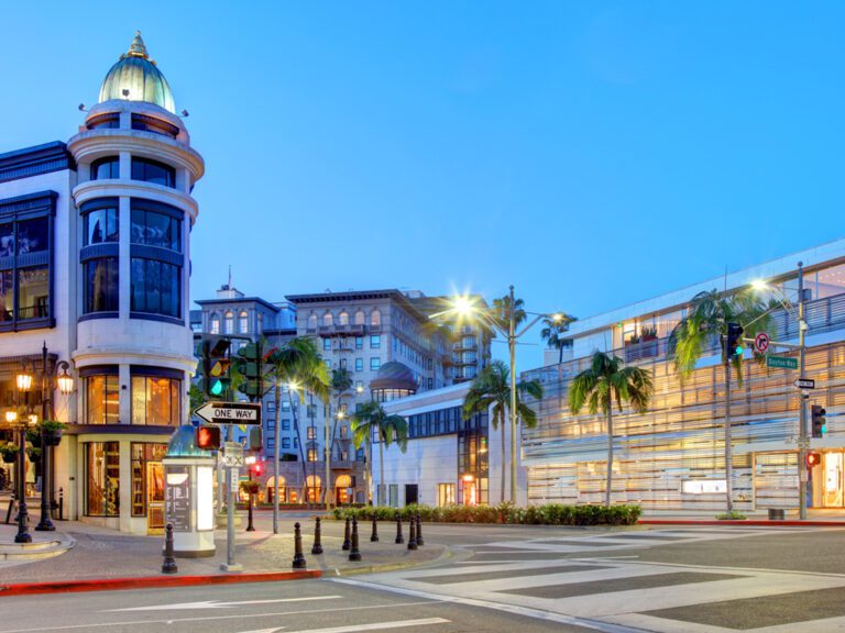 Rodeo Drive, Beverly Hills, luxury retail